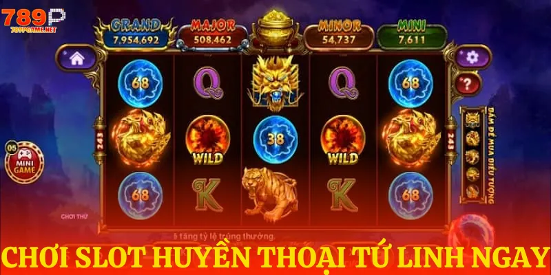 Chơi ngay game slot huyền thoại tứ linh