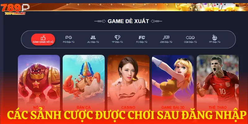 Đăng nhập 789P để chinh phục kho game phong phú