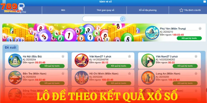 Hình thức lô đề dựa trên kết quả xổ số